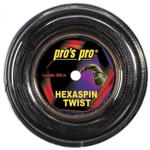 Pros Pro Hexaspin Twist 1.25 200m black