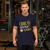 Unisex T-shirt Cool Guys Play Tennis