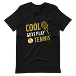 Unisex T-shirt Cool Guys Play Tennis