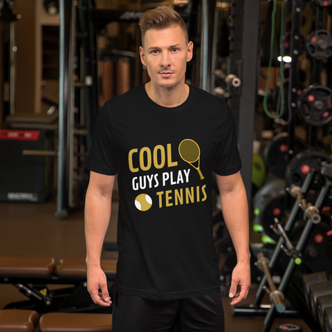 Унисекс Тениска Cool Guys Play Tennis