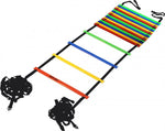 Agility ladder multicolor 9m, variable